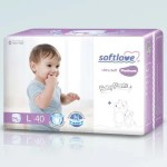 Подгузники-трусики, SoftLove (СофтЛав) р. L (9-14 кг) 40 шт Платинум ультра софт