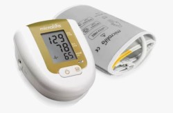 Тонометр автоматический, Microlife (Микролайф) BP 3AG1 с принадлежностями золотой